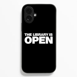 The Library is OPEN - Drag Queen's Drag Race  - RuPaul Phone Case for iPhone 16 Plus