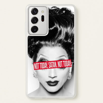 Not Today, Satan. Not Today - Drag Queen's Drag Race  - RuPaul Phone Case for Galaxy Note 20 Ultra