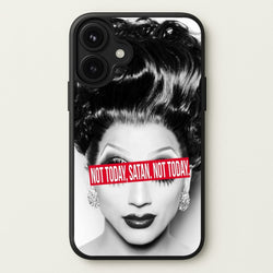 Not Today, Satan. Not Today - Drag Queen's Drag Race Phone Case for iPhone 17