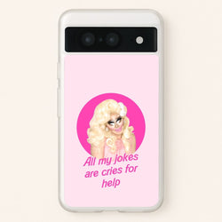 Trixie Mattel Jokes - Drag Queen's Drag Race  - RuPaul Phone Case for Google Pixel 8