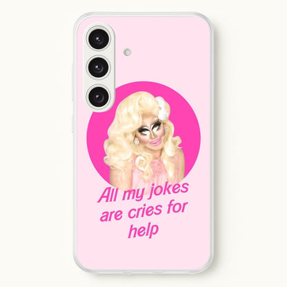 Trixie Mattel Jokes - Drag Queen's Drag Race  - RuPaul Phone Case for Galaxy S25