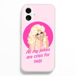 Trixie Mattel Jokes - Drag Queen's Drag Race  - RuPaul Phone Case for iPhone 16 Plus