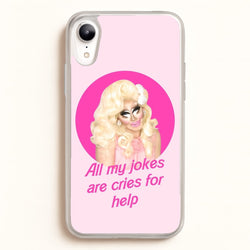 Trixie Mattel Jokes - Drag Queen's Drag Race  - RuPaul Phone Case for iPhone XR