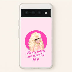 Trixie Mattel Jokes - Drag Queen's Drag Race  - RuPaul Phone Case for Google Pixel 7 Pro