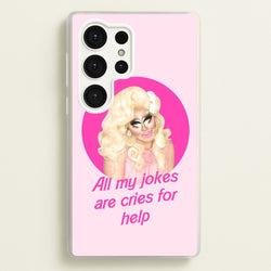 Trixie Mattel Jokes - Drag Queen's Drag Race  - RuPaul Phone Case for Galaxy S25 Ultra