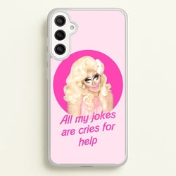 Trixie Mattel Jokes - Drag Queen's Drag Race  - RuPaul Phone Case for Galaxy A34