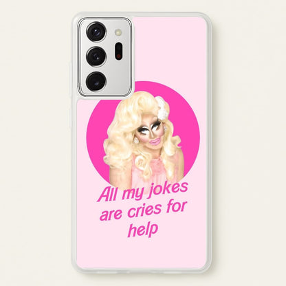 Trixie Mattel Jokes - Drag Queen's Drag Race  - RuPaul Phone Case for Galaxy Note 20 Ultra