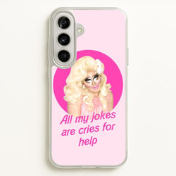 Trixie Mattel Jokes - Drag Queen's Drag Race  - RuPaul Phone Case for Galaxy A56