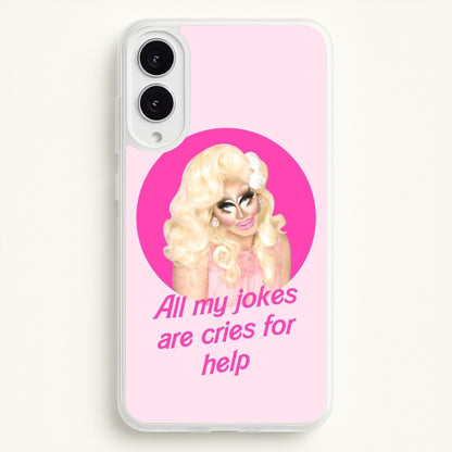 Trixie Mattel Jokes - Drag Queen's Drag Race  - RuPaul Phone Case for Galaxy S25 Edge