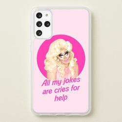 Trixie Mattel Jokes - Drag Queen's Drag Race  - RuPaul Phone Case for Galaxy S20 Plus