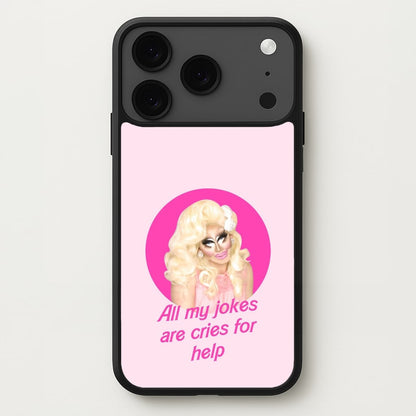 Trixie Mattel Jokes - Drag Queen's Drag Race Phone Case for iPhone 17 Pro