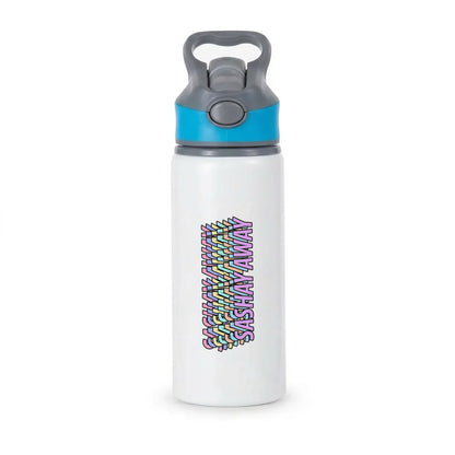 Sashay Away Retro - Drag Queen's Drag Race Active Water Bottle - Blue