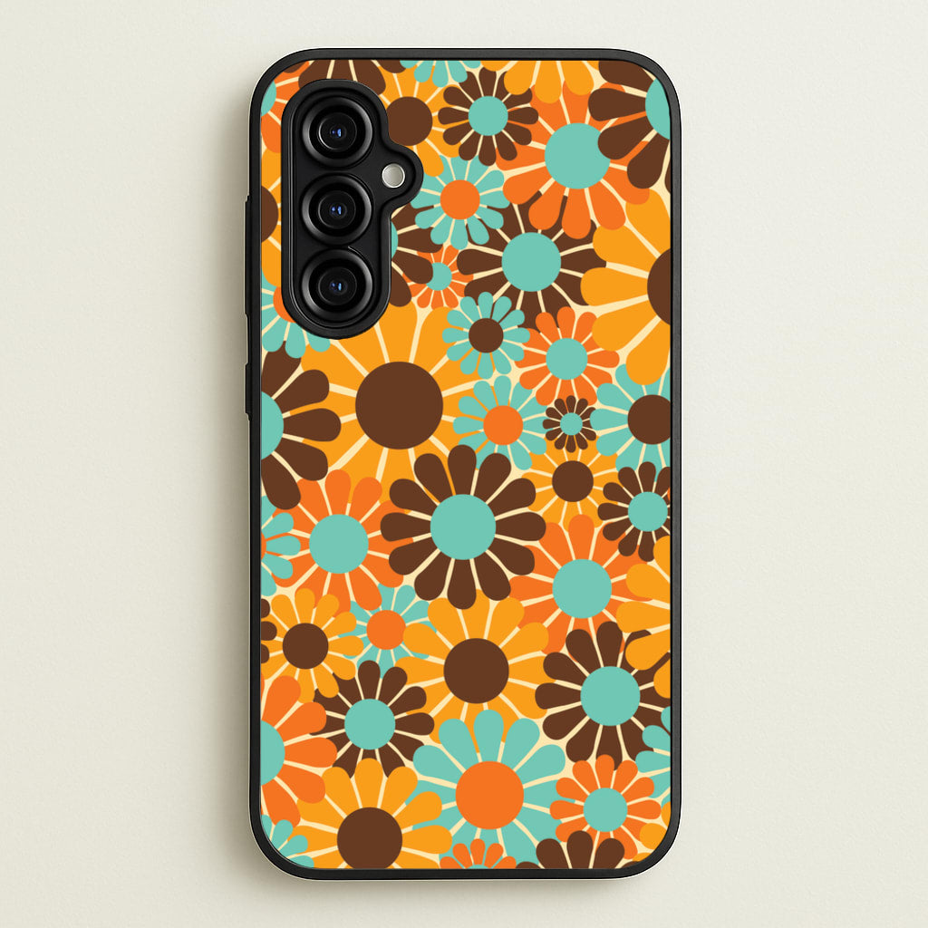 Flower Collage   - Floral Phone Case for Galaxy A54