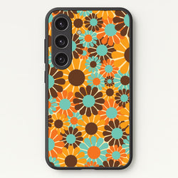Flower Collage   - Floral Phone Case for Galaxy S24 Plus