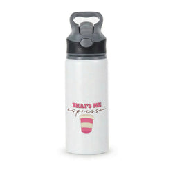 That's Me Espresso Active Water Bottle - Black
