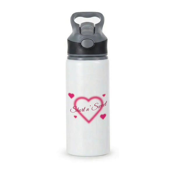 Short N' Sweet Active Water Bottle - Black