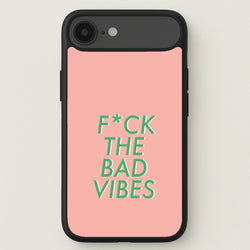The Bad Vibes - Sassy Quotes Phone Case for iPhone 17 Air
