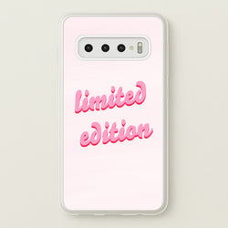 Limited Edition Quote - Sassy Quotes  - Sassy Quotes Phone Case for Galaxy S10 Plus