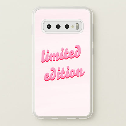 Limited Edition Quote - Sassy Quotes  - Sassy Quotes Phone Case for Galaxy S10 Plus