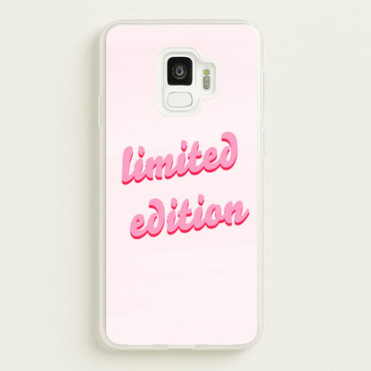 Limited Edition Quote - Sassy Quotes  - Sassy Quotes Phone Case for Galaxy S9