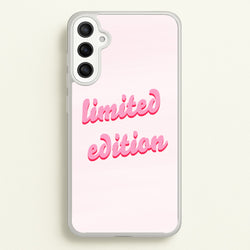 Limited Edition Quote - Sassy Quotes  - Sassy Quotes Phone Case for Galaxy A34