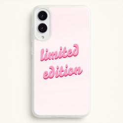Limited Edition Quote - Sassy Quotes  - Sassy Quotes Phone Case for Galaxy S25 Edge