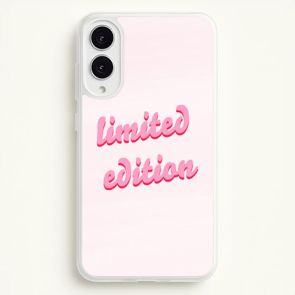 Limited Edition Quote - Sassy Quotes  - Sassy Quotes Phone Case for Galaxy S25 Edge