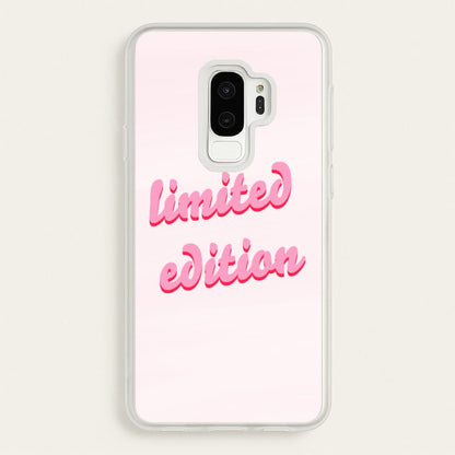 Limited Edition Quote - Sassy Quotes  - Sassy Quotes Phone Case for Galaxy S9 Plus