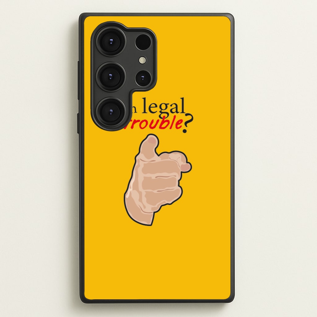 In Legal Trouble? - Better Call Saul  - Better Call Saul Phone Case for Galaxy S25 Ultra