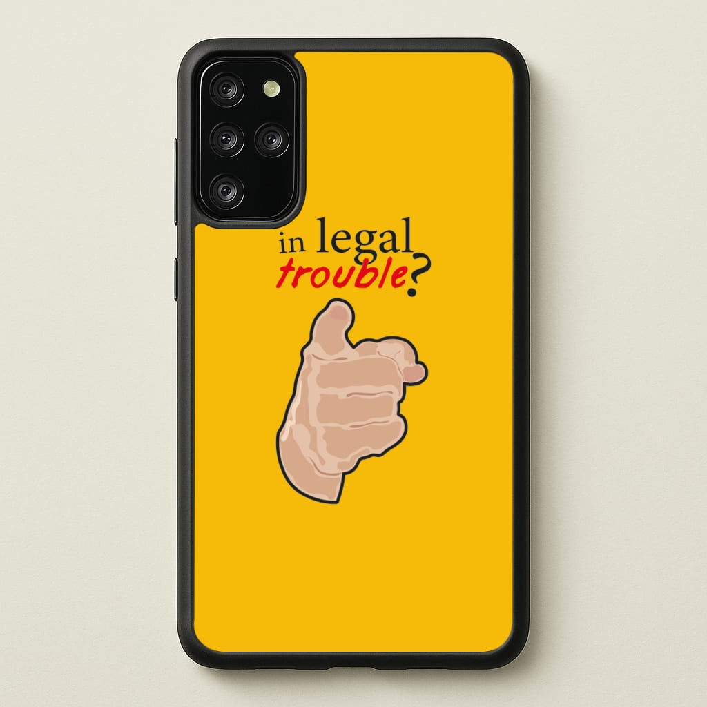 In Legal Trouble? - Better Call Saul  - Better Call Saul Phone Case for Galaxy S20 Plus