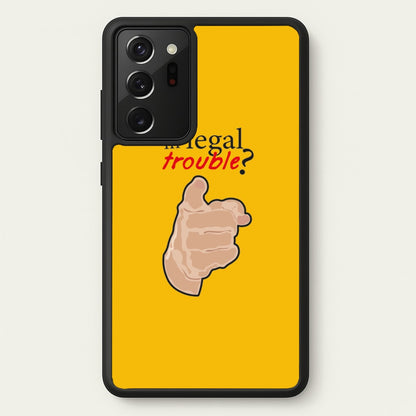 In Legal Trouble? - Better Call Saul  - Better Call Saul Phone Case for Galaxy Note 20 Ultra
