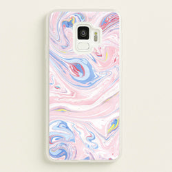 Pink Marble Swirl  - Pattern Phone Case for Galaxy S9