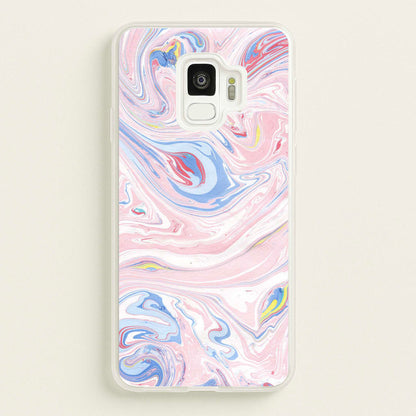 Pink Marble Swirl  - Pattern Phone Case for Galaxy S9