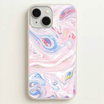 Pink Marble Swirl  - Pattern Phone Case for iPhone 13 Mini