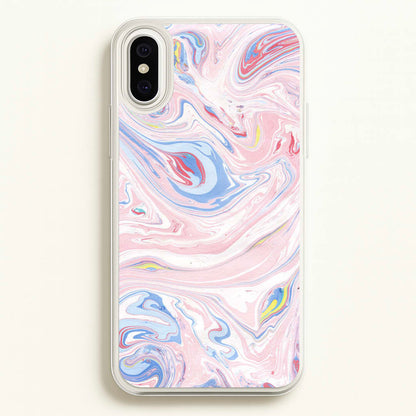 Pink Marble Swirl  - Pattern Phone Case for iPhone XS Max