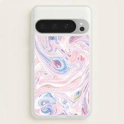 Pink Marble Swirl  - Pattern Phone Case for Google Pixel 9 Pro XL