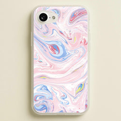 Pink Marble Swirl  - Pattern Phone Case for iPhone 16e