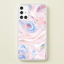 Pink Marble Swirl  - Pattern Phone Case for Galaxy A71