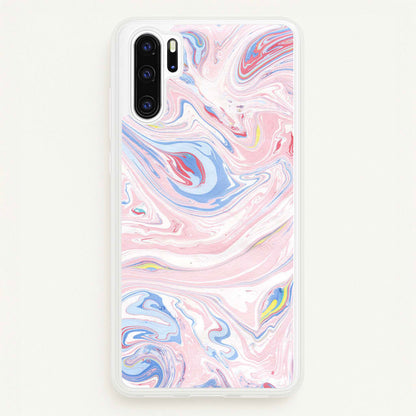 Pink Marble Swirl  - Pattern Phone Case for Huawei P30 Pro