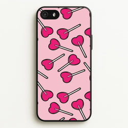 Cherry Heart Lollipops  - Pattern Phone Case for iPhone 5 / 5s / SE 2016