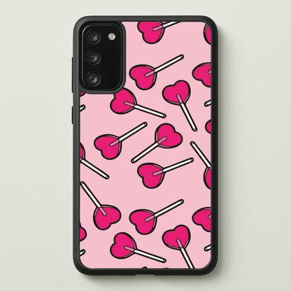 Cherry Heart Lollipops  - Pattern Phone Case for Galaxy S20