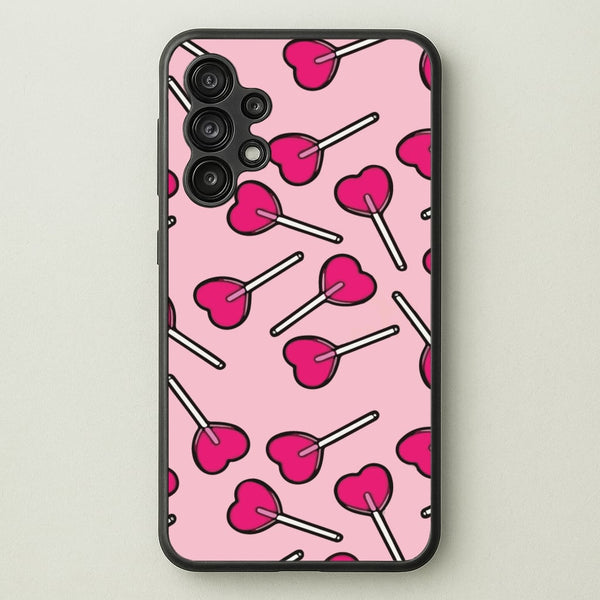Cherry Heart Lollipops  - Pattern Phone Case for Galaxy A13