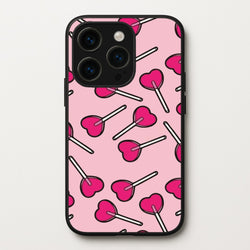 Cherry Heart Lollipops  - Pattern Phone Case for iPhone 14 Pro
