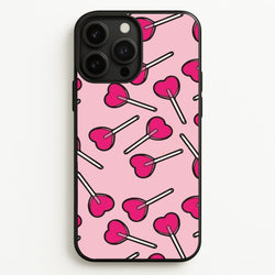 Cherry Heart Lollipops  - Pattern Phone Case for iPhone 13 Pro Max