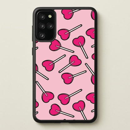 Cherry Heart Lollipops  - Pattern Phone Case for Galaxy S20 Plus