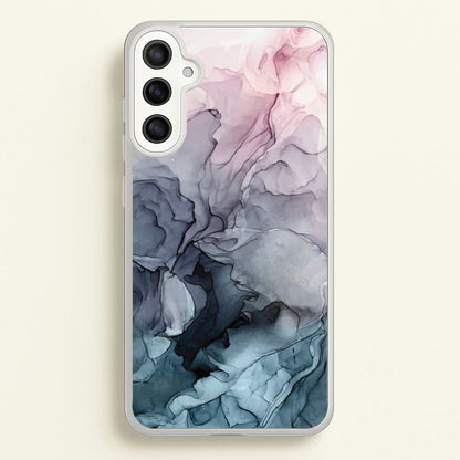 Grey Eclipse  - Pattern Phone Case for Galaxy A34