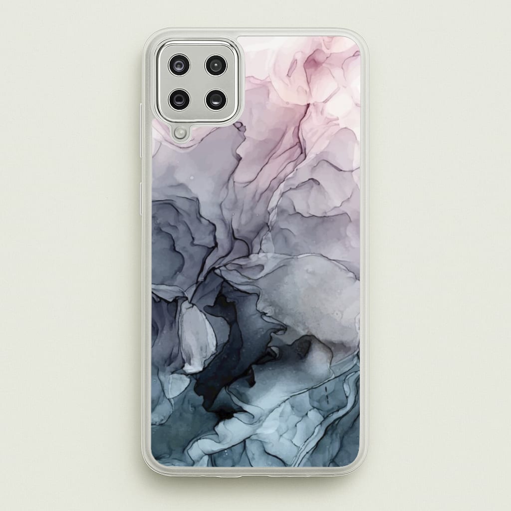 Grey Eclipse  - Pattern Phone Case for Galaxy A12
