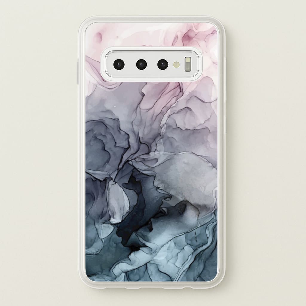 Grey Eclipse  - Pattern Phone Case for Galaxy S10