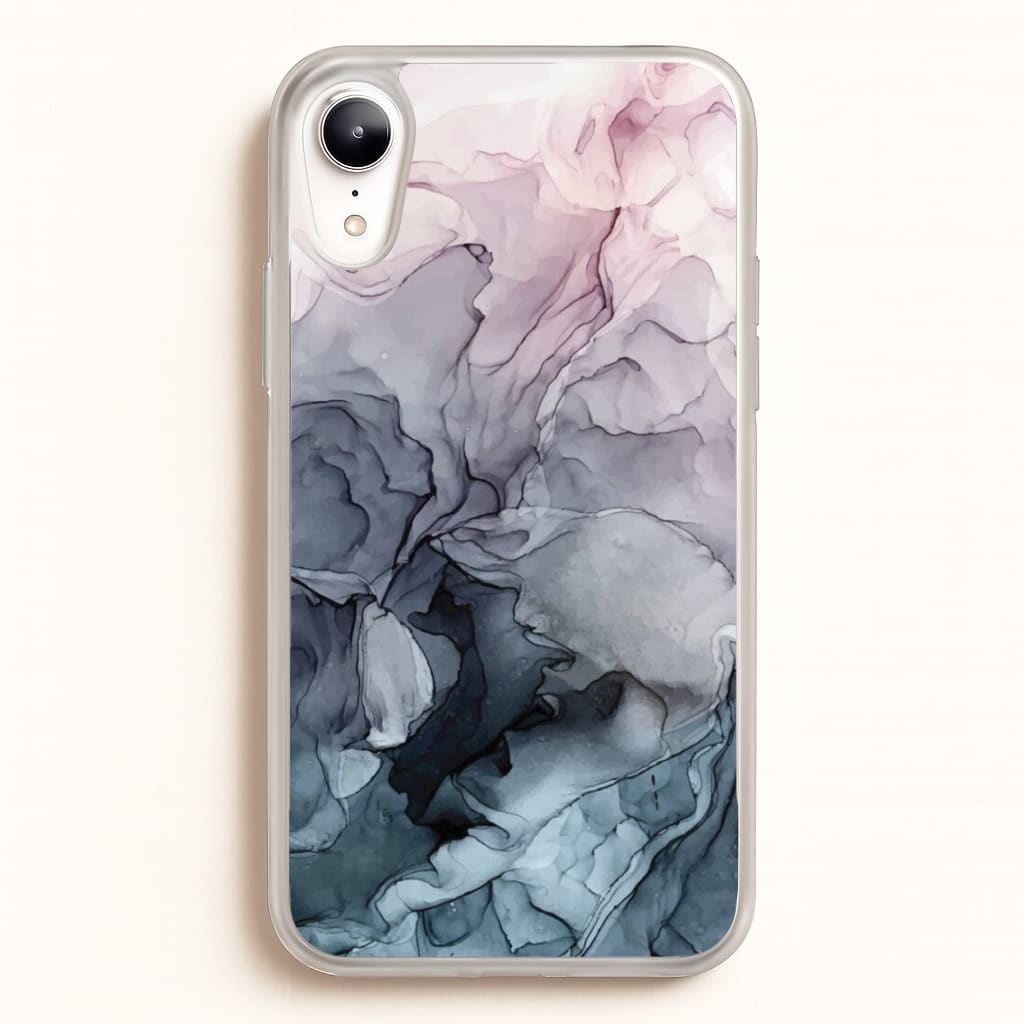 Grey Eclipse  - Pattern Phone Case for iPhone XR