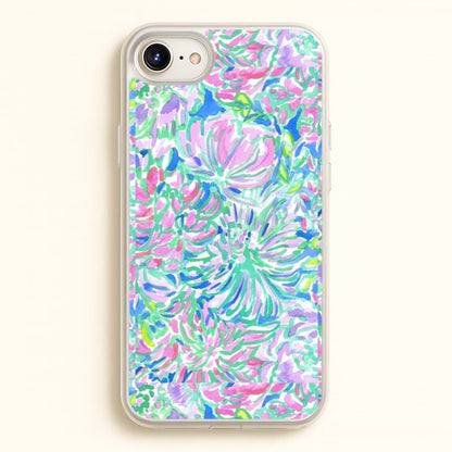 Colourful Floral Painting  - Floral Phone Case for iPhone 6 / 7 / 8 / SE